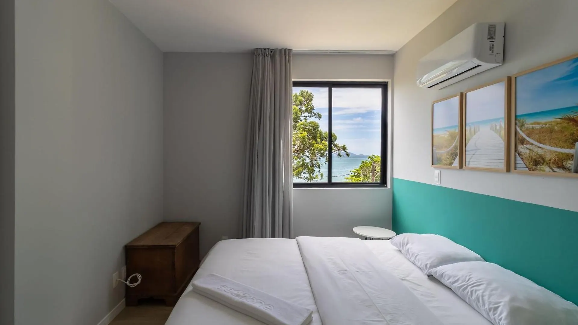 Apartman Apto Frente Mar Com Vista Para A Ilha Cca201 Florianópolis